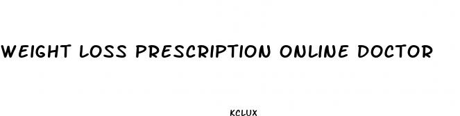 weight loss prescription online doctor