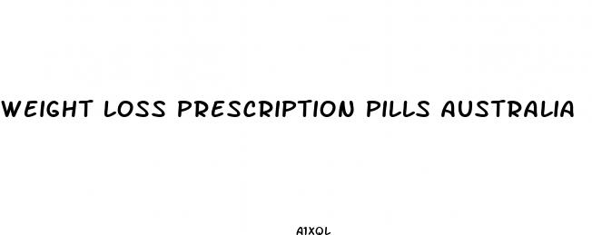 weight loss prescription pills australia
