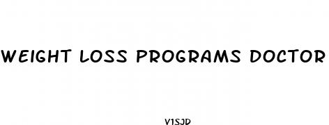 weight loss programs doctor