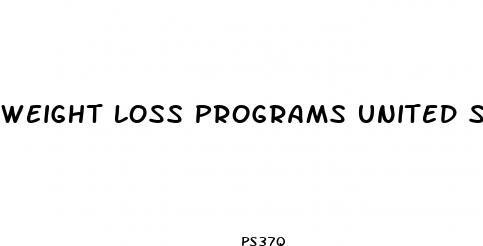 weight loss programs united states