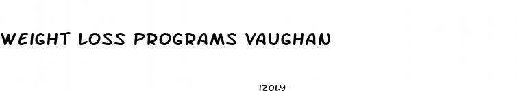 weight loss programs vaughan
