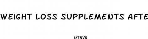 weight loss supplements after breast augmentation