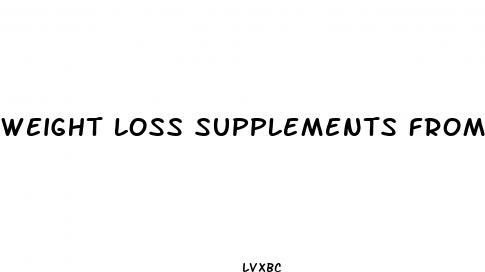weight loss supplements from physician