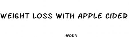 weight loss with apple cider vinegar and lemon juice