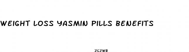 weight loss yasmin pills benefits