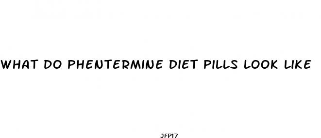 what do phentermine diet pills look like
