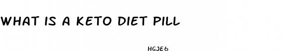 what is a keto diet pill