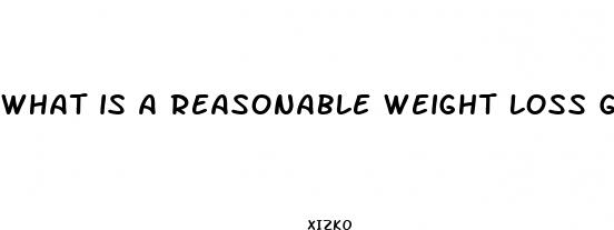 what is a reasonable weight loss goal