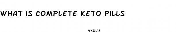 what is complete keto pills