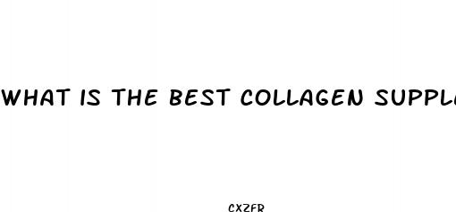 what is the best collagen supplement for weight loss