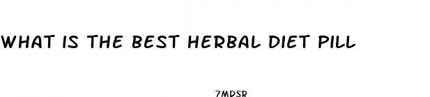 what is the best herbal diet pill