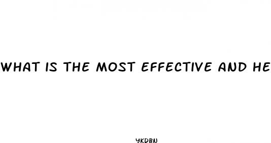 what is the most effective and healthy diet pill