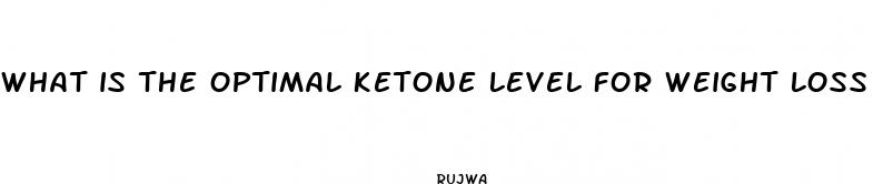 what is the optimal ketone level for weight loss