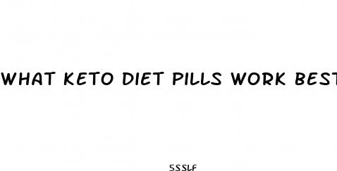 what keto diet pills work best