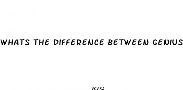 whats the difference between genius burn vs genius diet pills