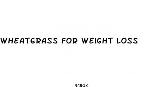 wheatgrass for weight loss