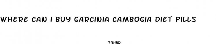 where can i buy garcinia cambogia diet pills