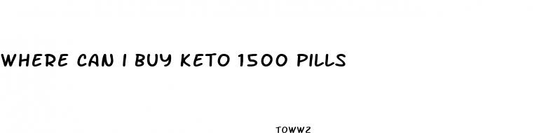 where can i buy keto 1500 pills
