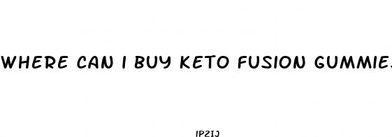 where can i buy keto fusion gummies