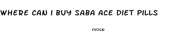 where can i buy saba ace diet pills