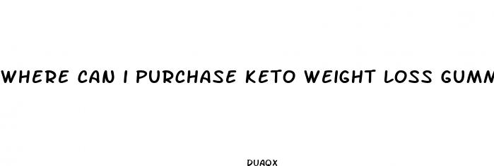 where can i purchase keto weight loss gummies