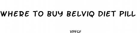 where to buy belviq diet pill