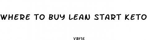 where to buy lean start keto pills