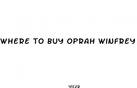 where to buy oprah winfrey gummies