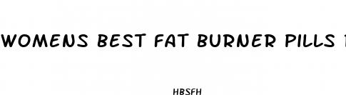 womens best fat burner pills reviews