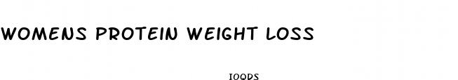 womens protein weight loss