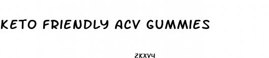 keto friendly acv gummies