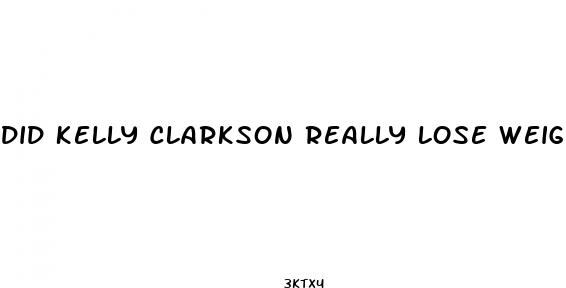 did kelly clarkson really lose weight with keto gummies