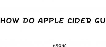 how do apple cider gummies help you lose weight