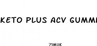 keto plus acv gummies shark tank