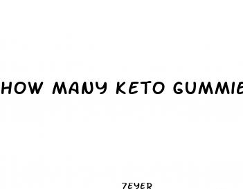 how many keto gummies per day to lose weight