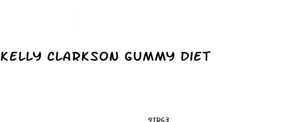 kelly clarkson gummy diet