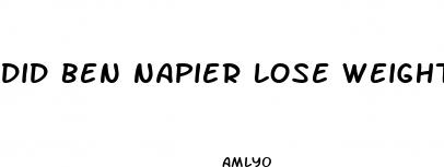 did ben napier lose weight with keto gummies