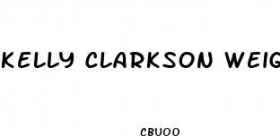 kelly clarkson weight loss gma