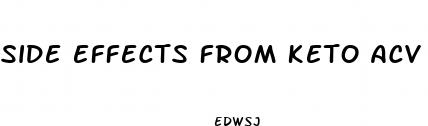side effects from keto acv gummies