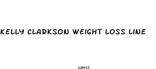 kelly clarkson weight loss line