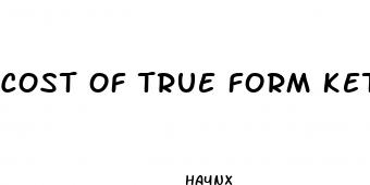 cost of true form keto acv gummies