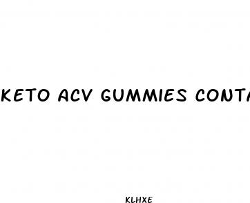 keto acv gummies contact number