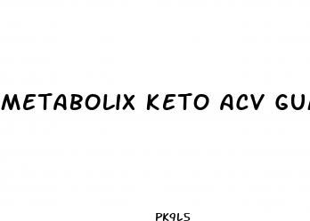 metabolix keto acv gummies