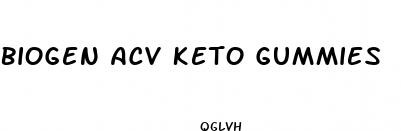 biogen acv keto gummies