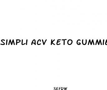 simpli acv keto gummies price