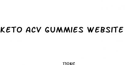 keto acv gummies website