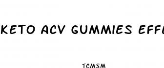 keto acv gummies effectiveness