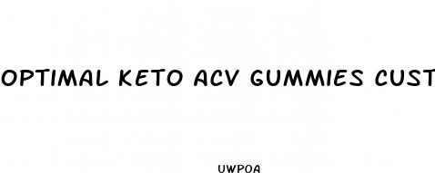 optimal keto acv gummies customer service number