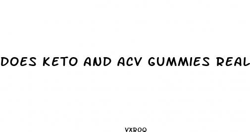 does keto and acv gummies really work