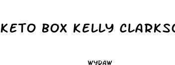 keto box kelly clarkson
